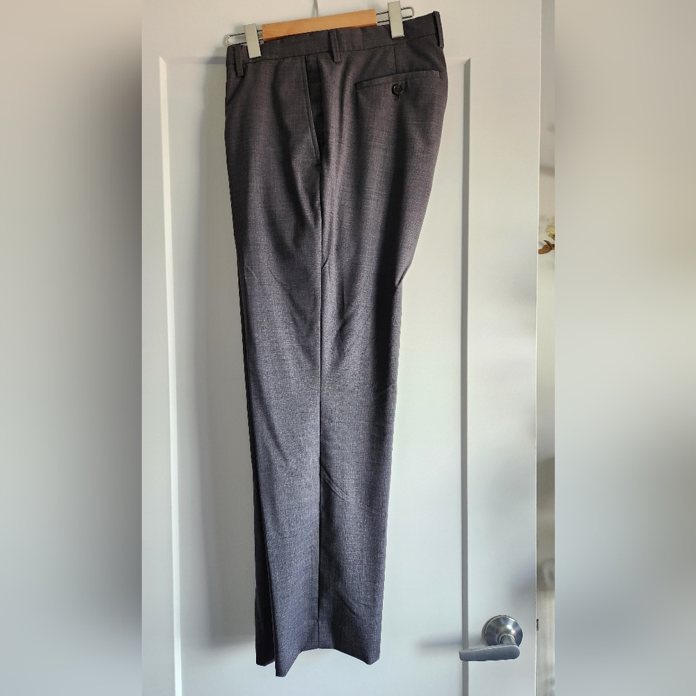 🖤Banana Republic🩶 Slim fit wool suit pant, size 35X30, charcoal